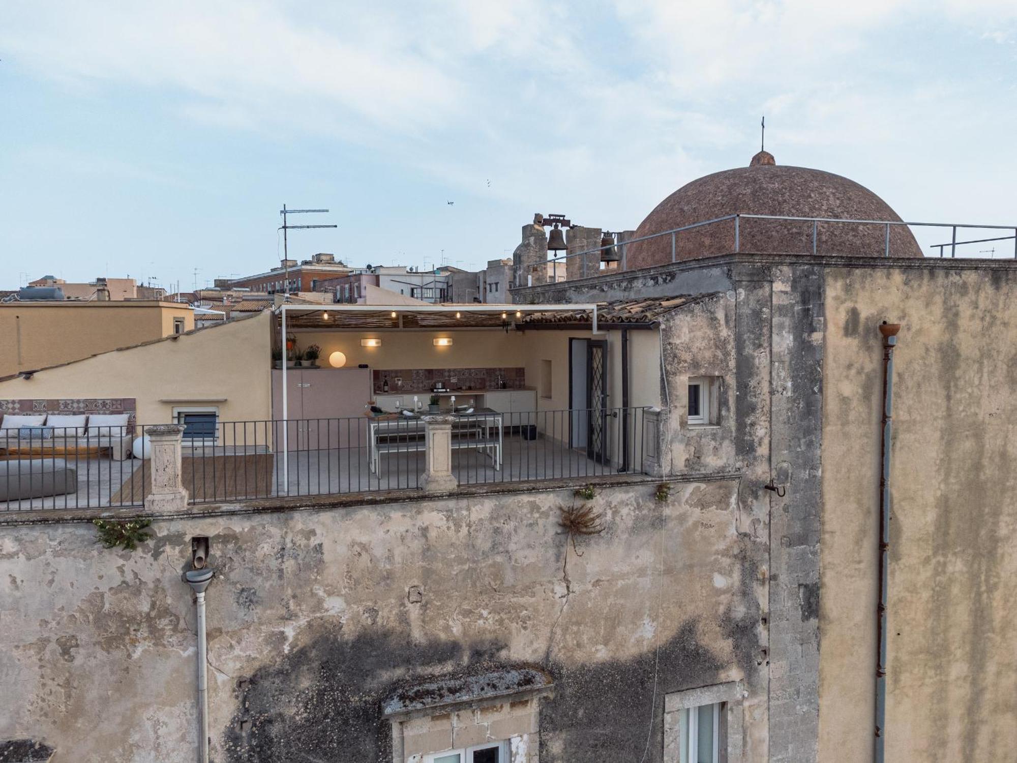 Apartament Alma Maris Terrazza Al Tempio By Bed&Bros Syrakuzy Zewnętrze zdjęcie
