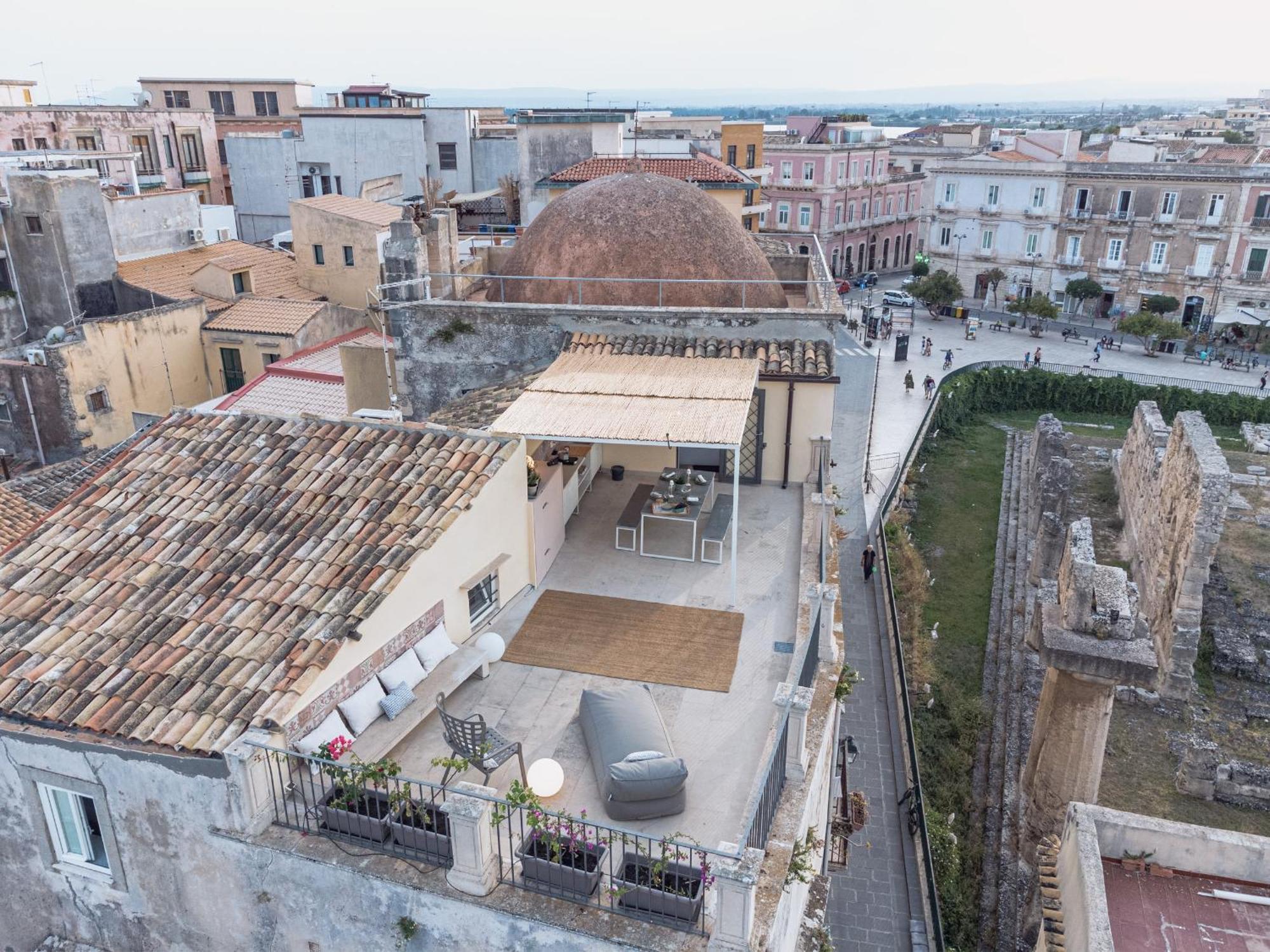Apartament Alma Maris Terrazza Al Tempio By Bed&Bros Syrakuzy Zewnętrze zdjęcie