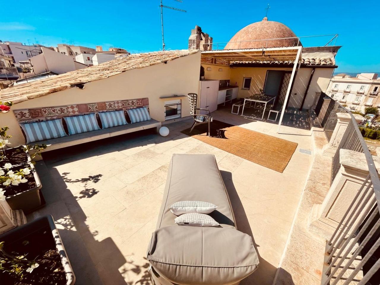 Apartament Alma Maris Terrazza Al Tempio By Bed&Bros Syrakuzy Zewnętrze zdjęcie