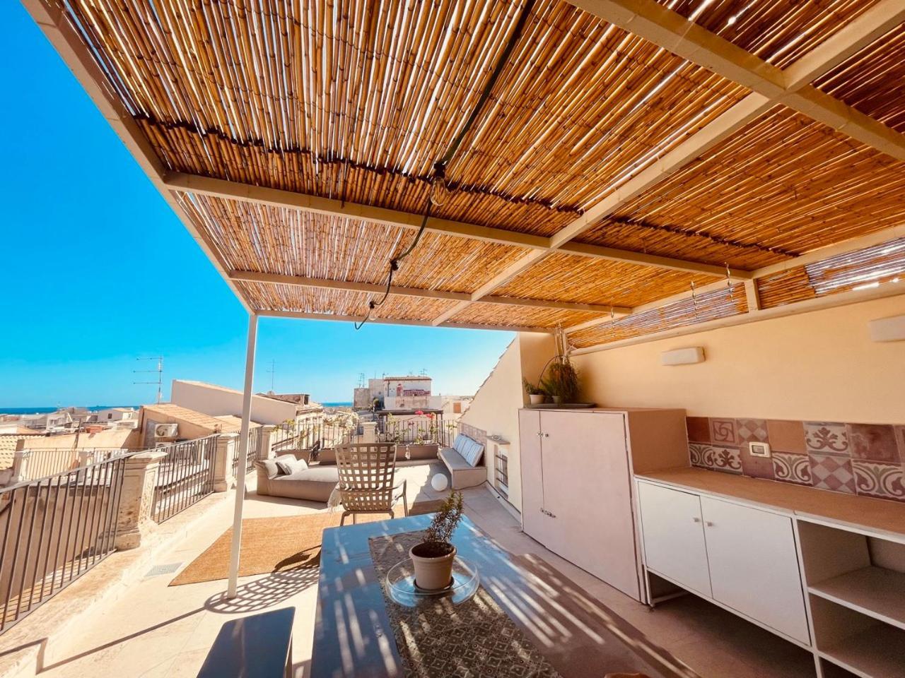 Apartament Alma Maris Terrazza Al Tempio By Bed&Bros Syrakuzy Zewnętrze zdjęcie