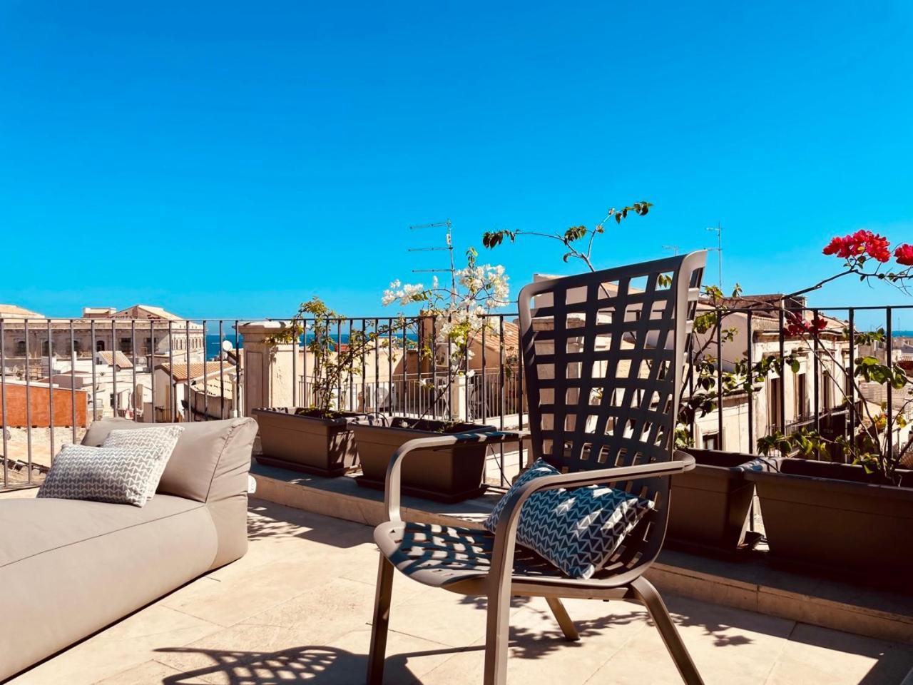 Apartament Alma Maris Terrazza Al Tempio By Bed&Bros Syrakuzy Zewnętrze zdjęcie